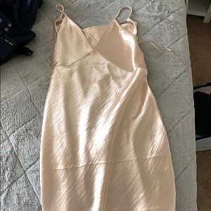Express silk slip glam wear